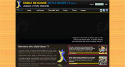 Desktop Screenshot of ecole-style-danse-71.eu